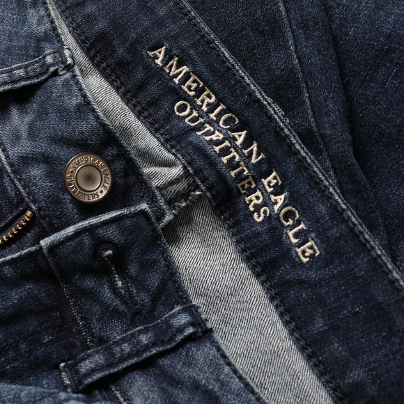 AMERICAN EAGLE flare jeans size 0 - Picture 5 of 6